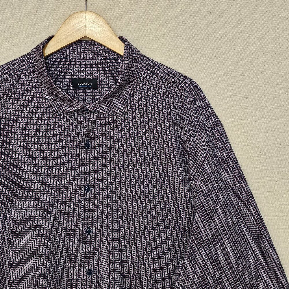 Bugatchi OoohCotton Tech Button Down 3XB